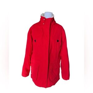 Outback Trading Company Womens Red Whitney Winter Coat Size XL